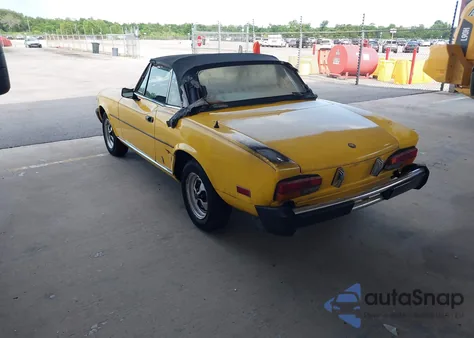 1979 Fiat 124 Spider из США, поврежденный, VIN 124CS20144639